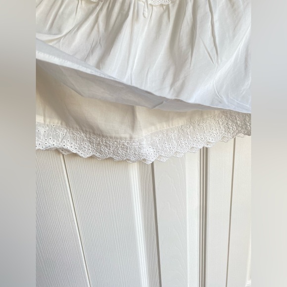 New Reformation Valetta White Two-Piece Set Size 4 - Picture 14 of 16